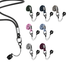 KIWI Necklace – Lanyard with Silicone Ring for...